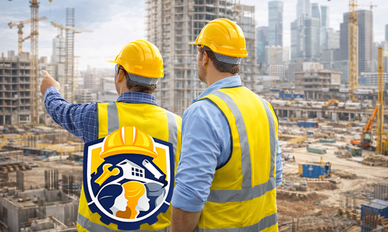 Equipo de trabajadores de ALEJANDRINAS SAC en obra